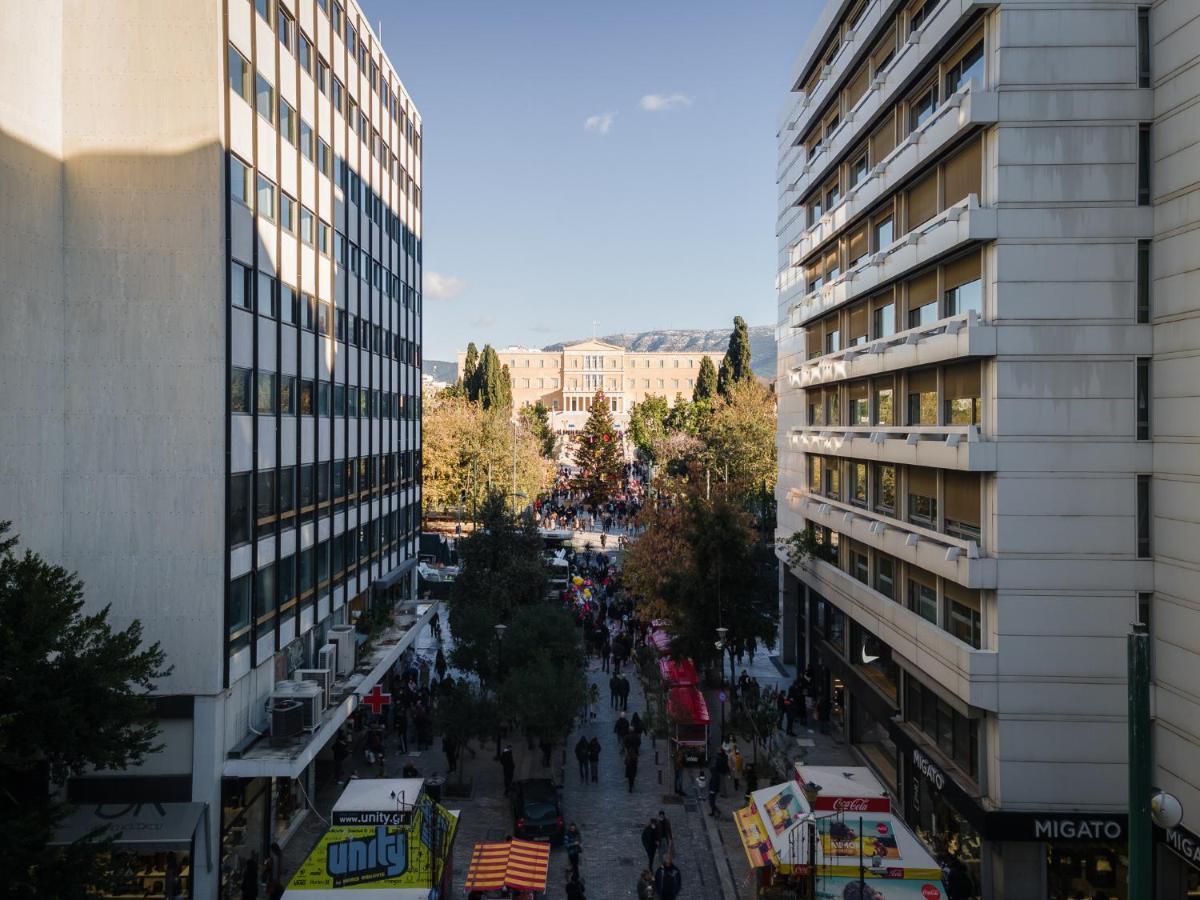 Syntagma Spotlight Residence Atene Esterno foto